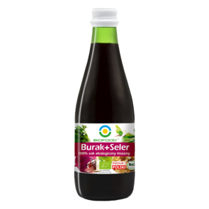 SOK Z BURAKÓW I SELERÓW KISZONYCH NFC BEZGLUTENOWY BIO 300 ml - BIOFOOD
