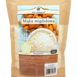 MĄKA MIGDAŁOWA BEZGLUTENOWA 500 g - PIĘĆ PRZEMIAN