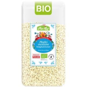 PŁATKI OWSIANE BEZGLUTENOWE BIO (POLSKA) 350 g - BIO RAJ