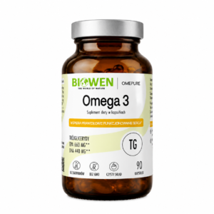 OMEGA-3 FORTE BEZGLUTENOWE 90 KAPSUŁEK - BIOWEN