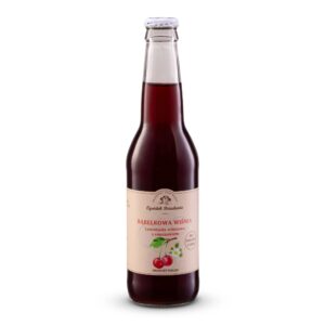 Bąbelkowa Wiśnia – Lemoniada wiśniowa z rumiankiem 330 ml Ogródek Dziadunia