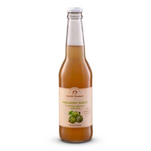 Bąbelkowy Agrest – Lemoniada agrestowa z pokrzywą 330 ml Ogródek Dziadunia