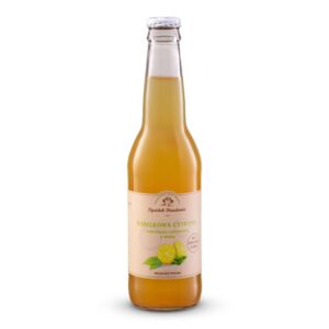 Bąbelkowa Cytryna – Lemoniada cytrynowa z miętą 330 ml Ogródek Dziadunia