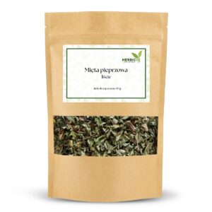 Mięta Pieprzowa Liście 50g – 100% Naturalne Zioła do Zaparzania