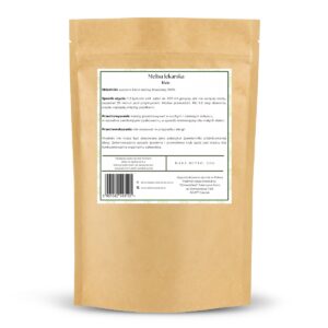 Melisa Lekarska Liście 50g – 100% Naturalne Zioła do Zaparzania Herbico