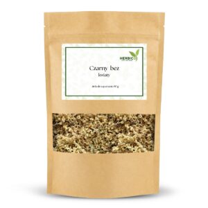 Czarny Bez Kwiaty 50g – 100% Naturalne Zioła do Zaparzania