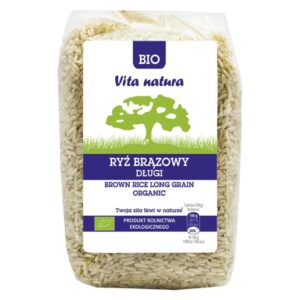 Ekologiczny Ryż Brązowy Długi BIO 500g Vita Natura