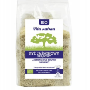 Ekologiczny Ryż Jaśminowy Brązowy BIO 400g Vita Natura