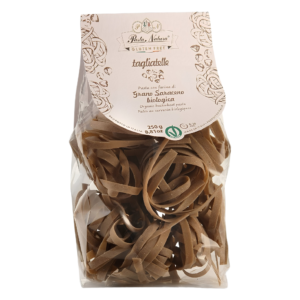 MAKARON (GRYCZANY) TAGLIATELLE BEZGLUTENOWY BIO 250 g - PASTA NATURA