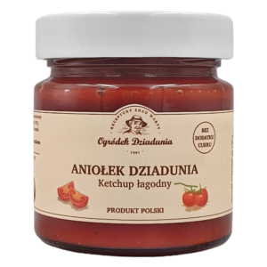 Aniołek Dziadunia – Ketchup łagodny 220 g Ogródek Dziadunia