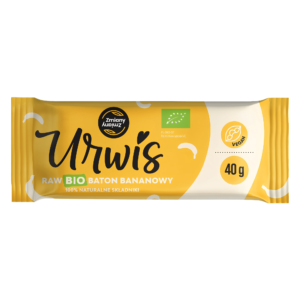 BATON DAKTYLOWY Z BANANAMI URWIS BEZGLUTENOWY BIO 40 g - ZMIANY ZMIANY